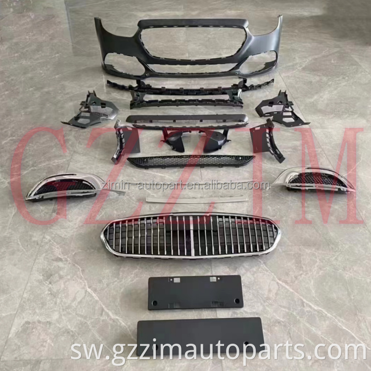 PP Plastiki Mbele & Nyuma ya Kitengo cha Mwili Iliyorekebishwa kwa E Darasa W213 2021